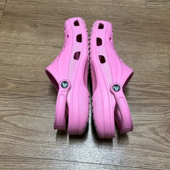CROCS Pink Sandals Clogs - Picture 10 of 12